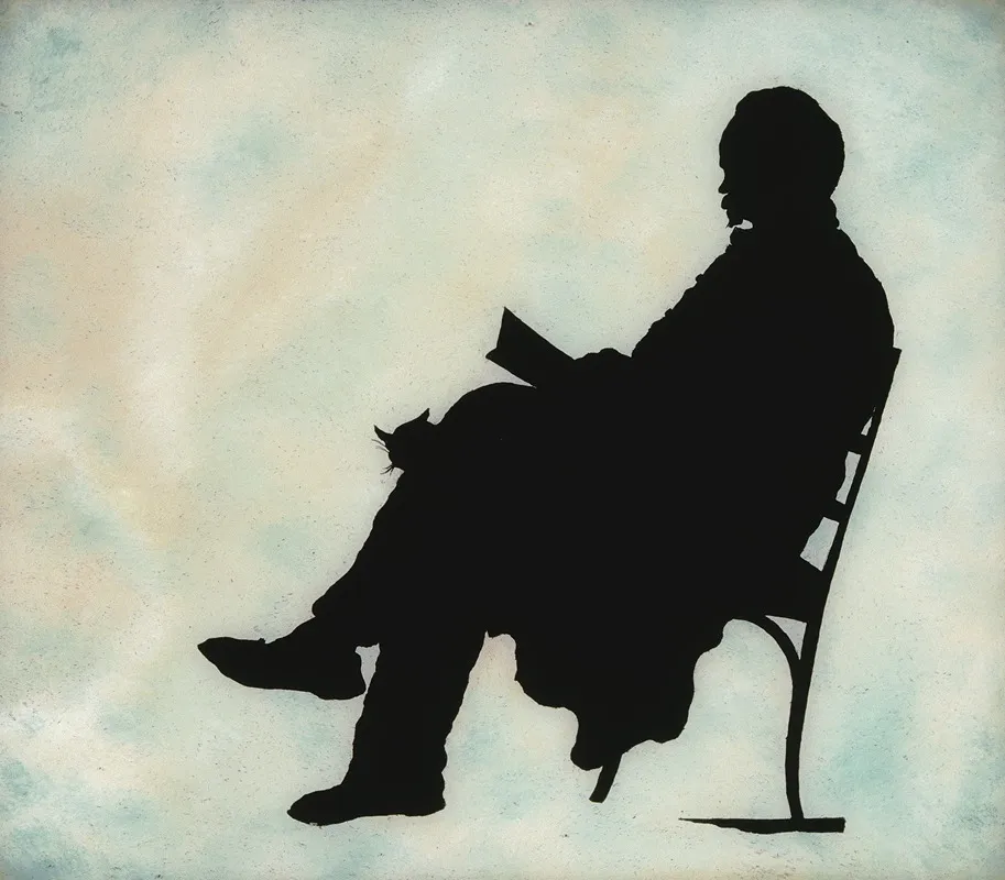 Portret Van Frans Gilliams Vader Van Maurice Gilliams Wall Art by Maurice Gilliams - High-Resolution Digital Print