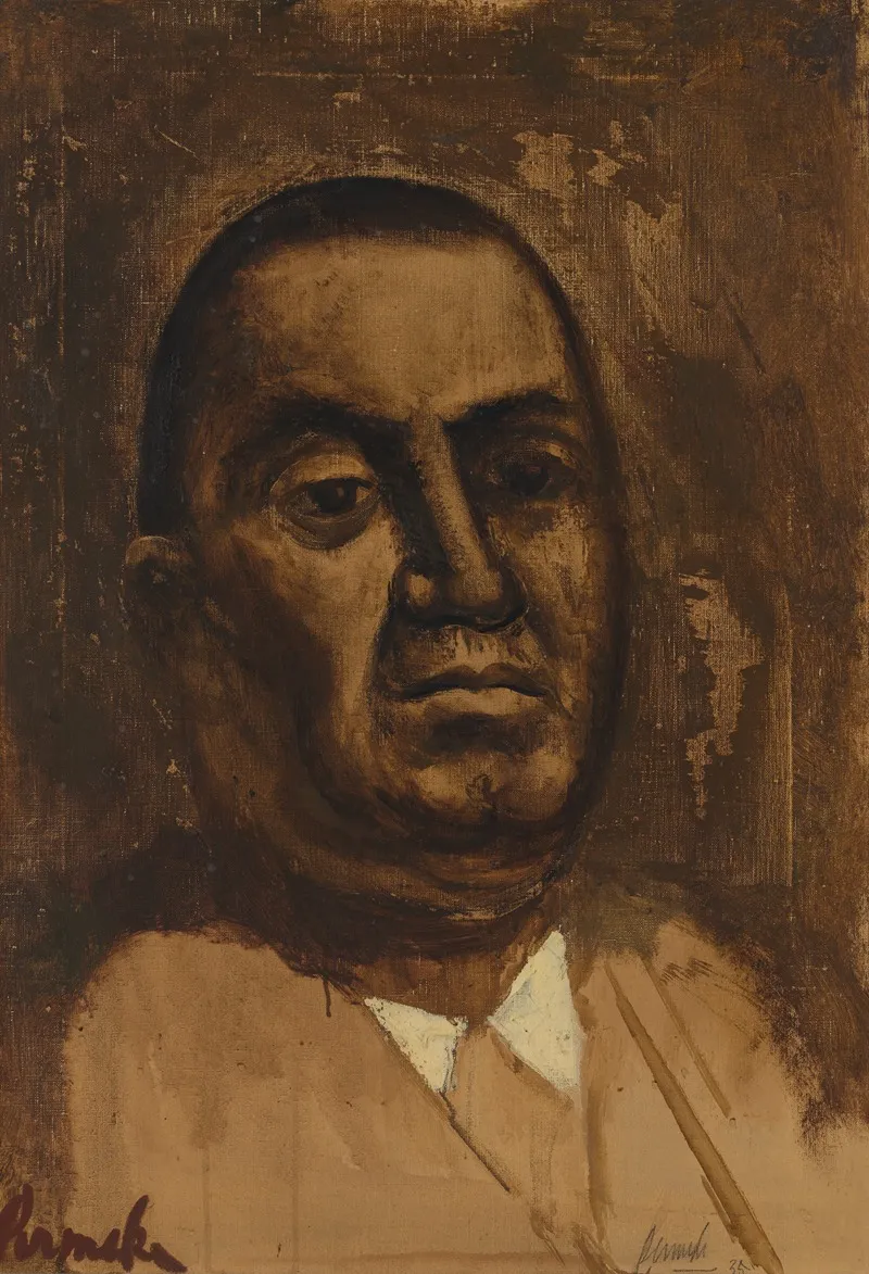 Portret Van Gustave Van Geluwe