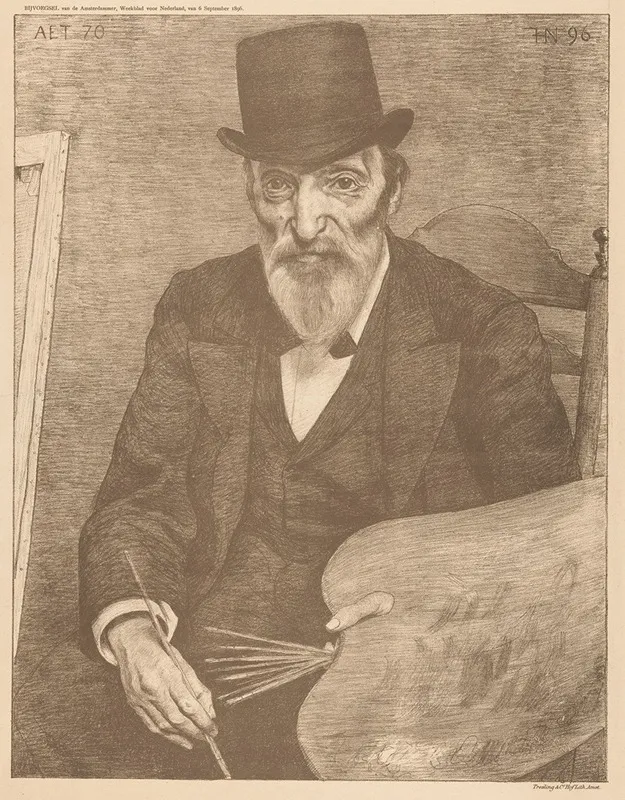 Portret Van Hendrik Valkenburg