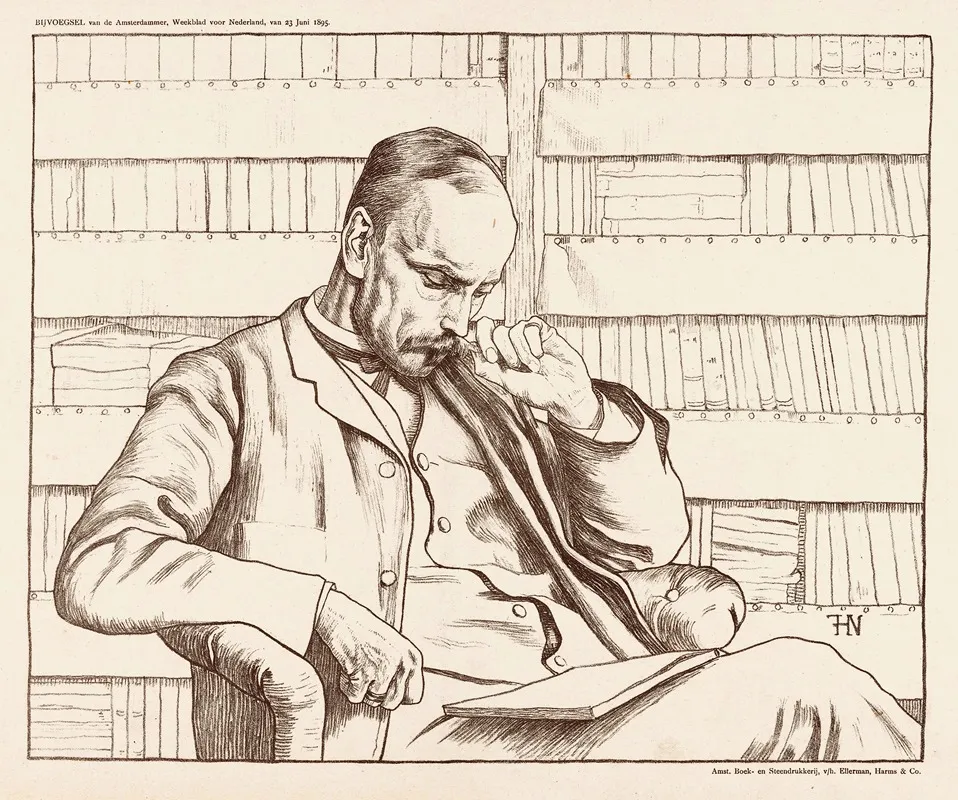 Portret Van Jacob Pieter Moltzer