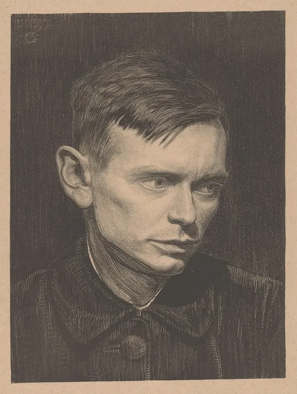 Portret Van Jan Mankes Wall Art by Chris Lebeau - High-Resolution Digital Print