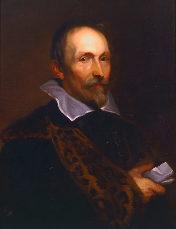 Portret Van Joannes Woverius Wall Art by Balthasar van Meurs - High-Resolution Digital Print
