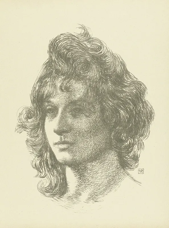 Portret Van Jonge Vrouw