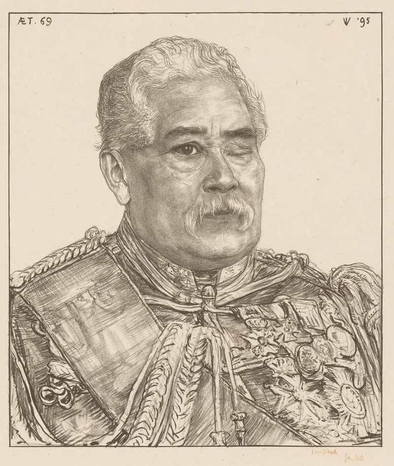 Portret Van Karel Van Der Heijden