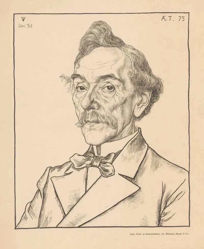 Portret Van Louis Jacques Veltman 2