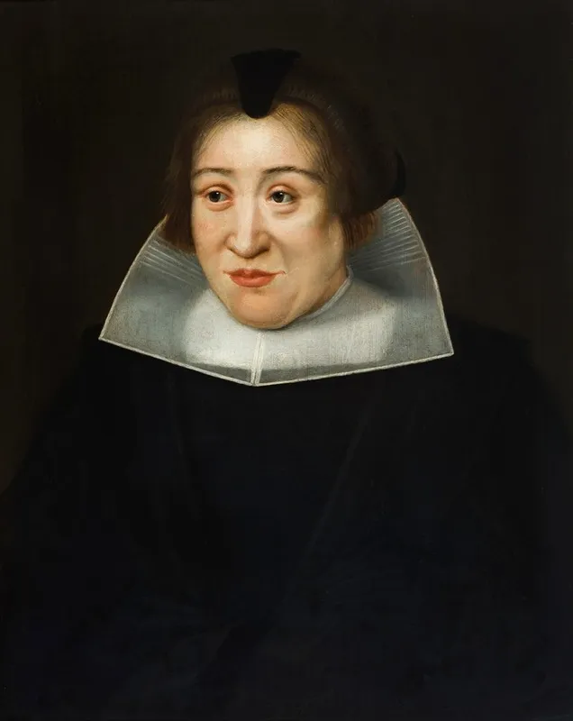 Portret Van Maria De Sweert Wall Art by Jacob van Reesbroeck - High-Resolution Digital Print