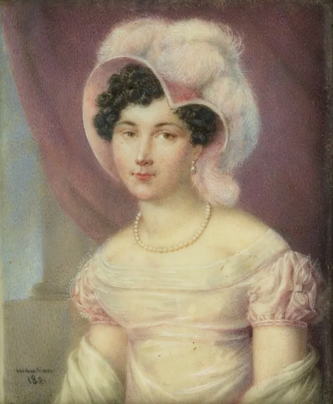 Portret Van Maria S J A De Stephanis Wall Art by Léon Larue - High-Resolution Digital Print