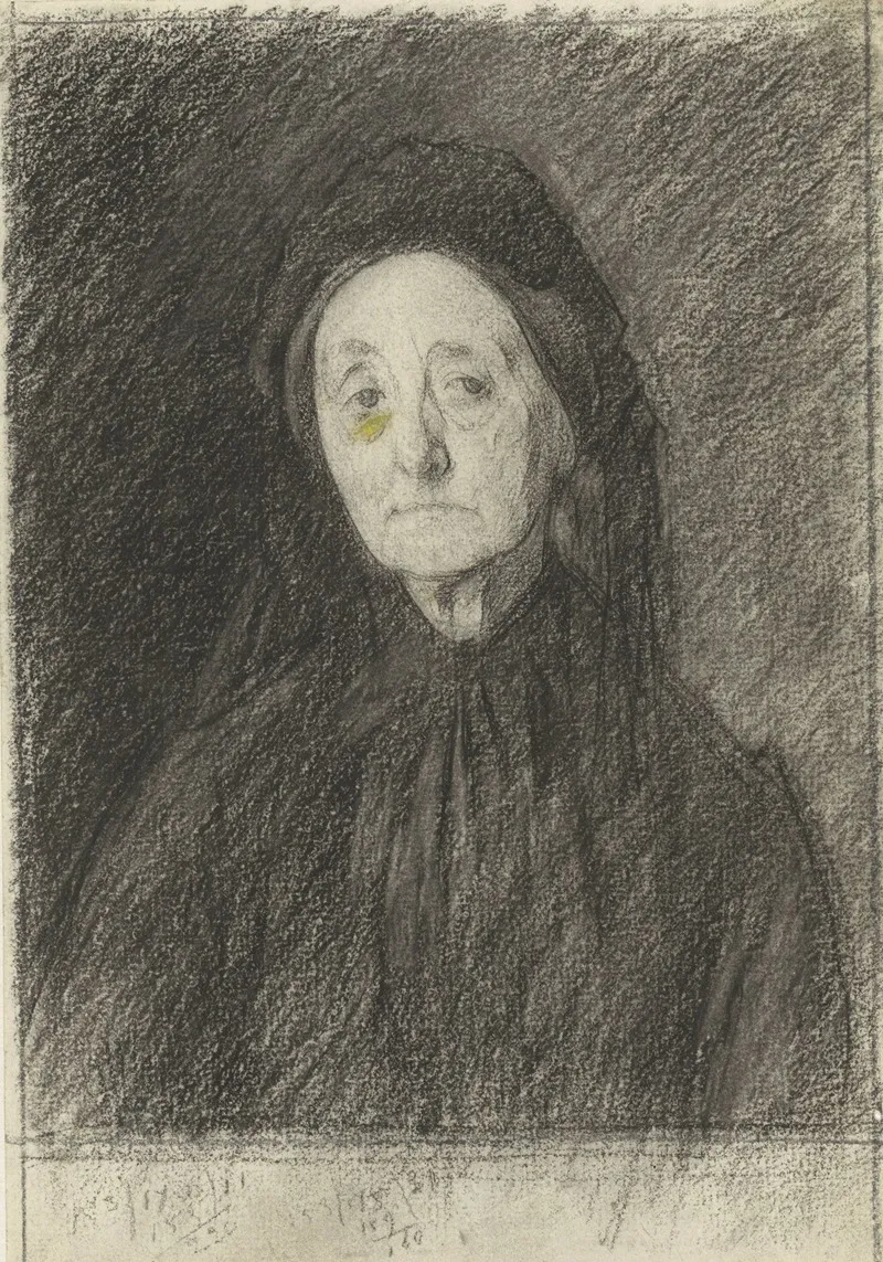 Portret Van Mevrouw J H Giltay Moll