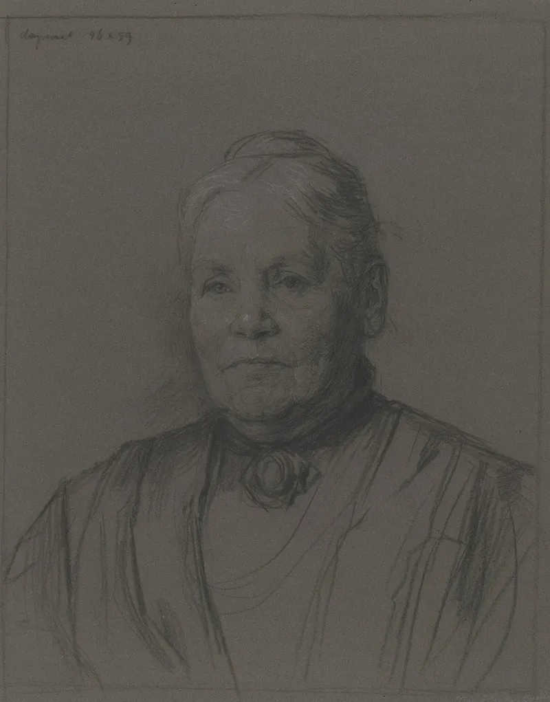 Portret Van Mevrouw M Heering Spakler