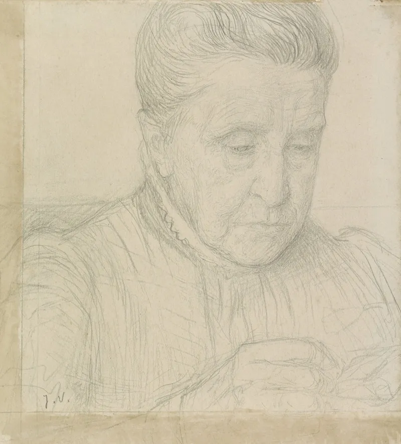 Portret Van Mevrouw M J Van Rennes De Jongh