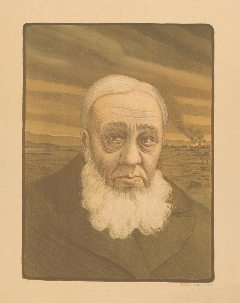 Portret Van Paul Kruger Wall Art by Paul Berthon - High-Resolution Digital Print