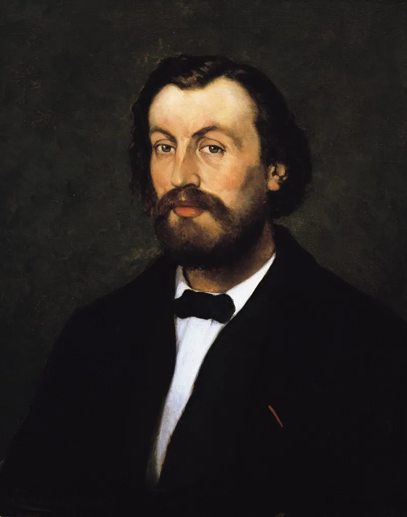 Portret Van Peter Benoit Wall Art by Edmond Lambrichs - High-Resolution Digital Print