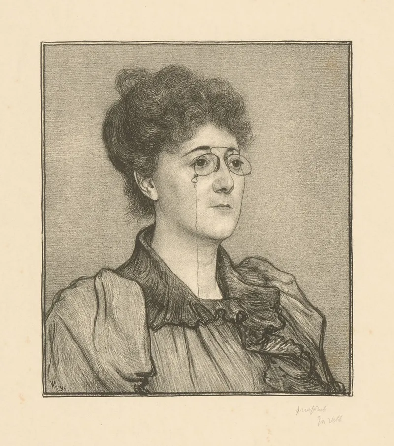 Portret Van Therese Schwartze