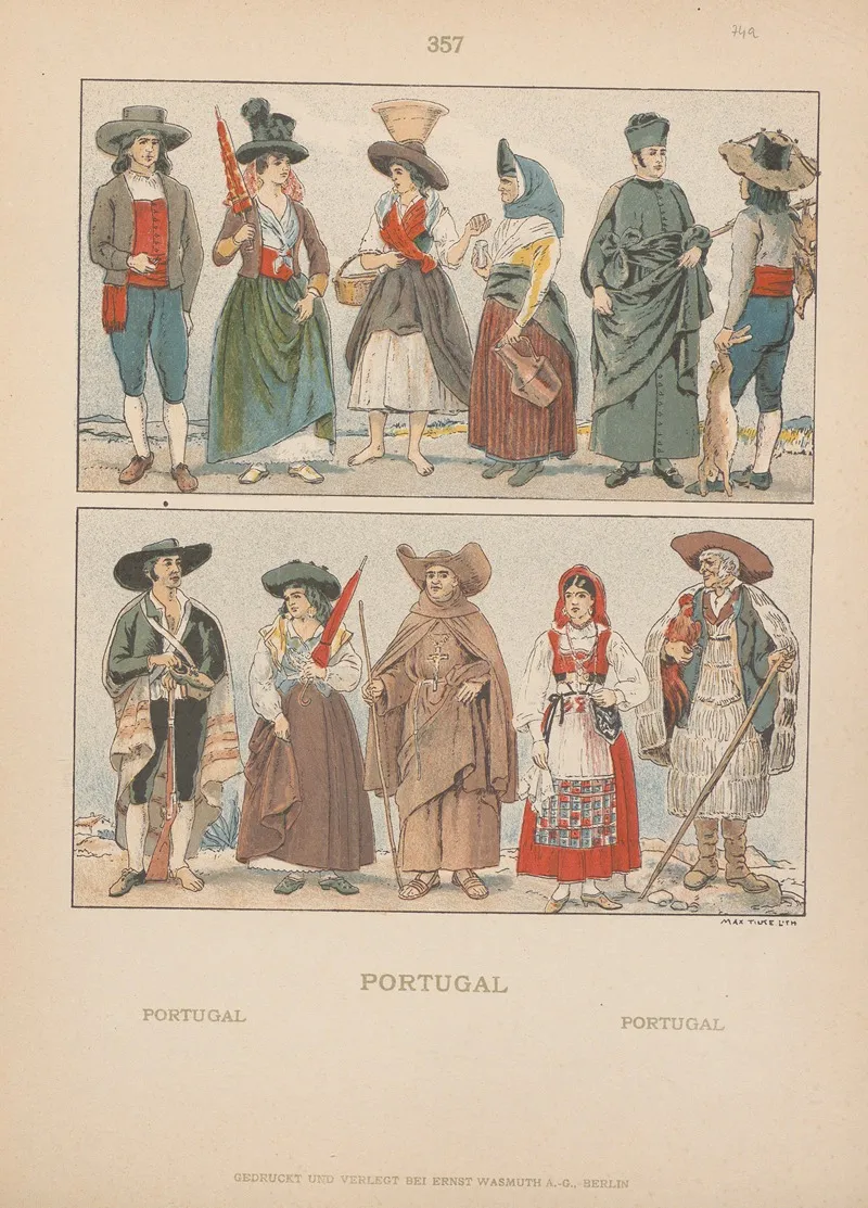 Portugal Wall Art by Adolf Rosenberg - High-Resolution Digital Print