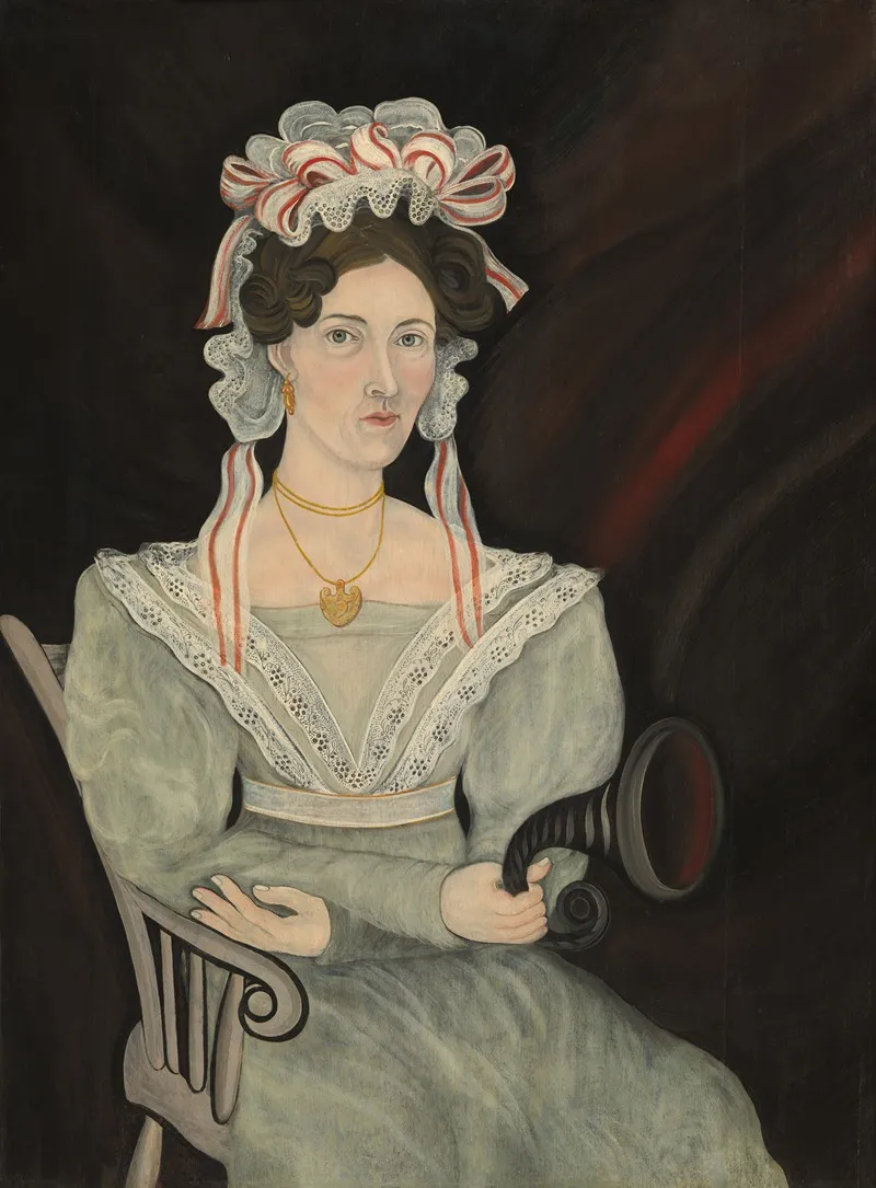 Possibly Mrs William Sheldon Wall Art by Asahel Powers - High-Resolution Digital Print