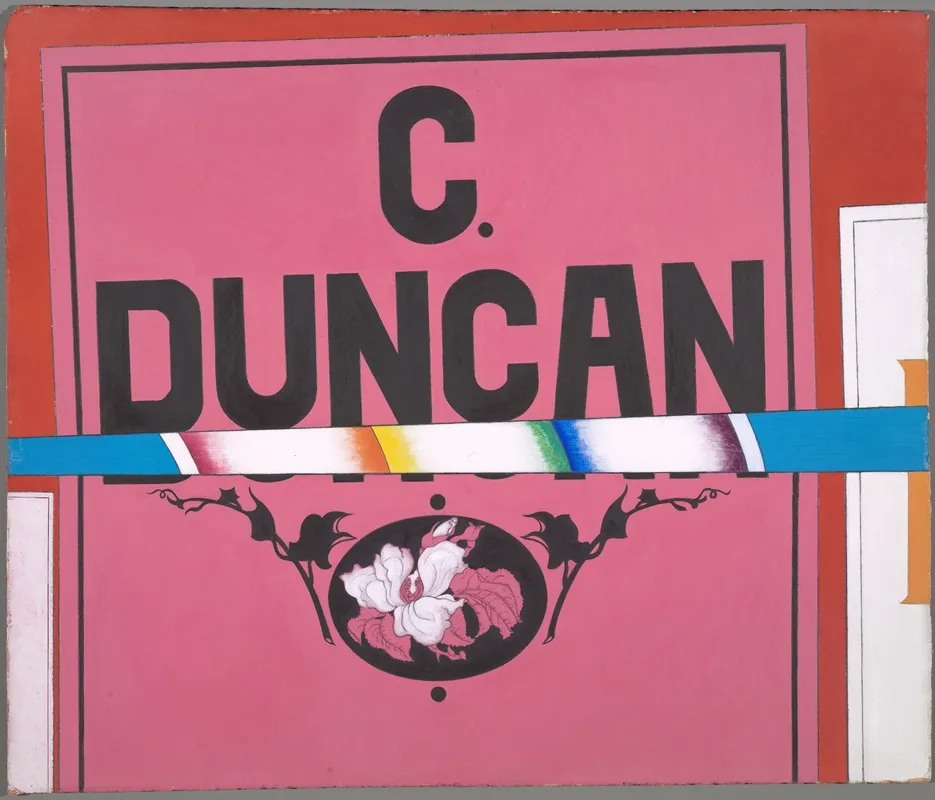 Poster Portrait Duncan by Charles Demuth - High-Resolution Digital Print