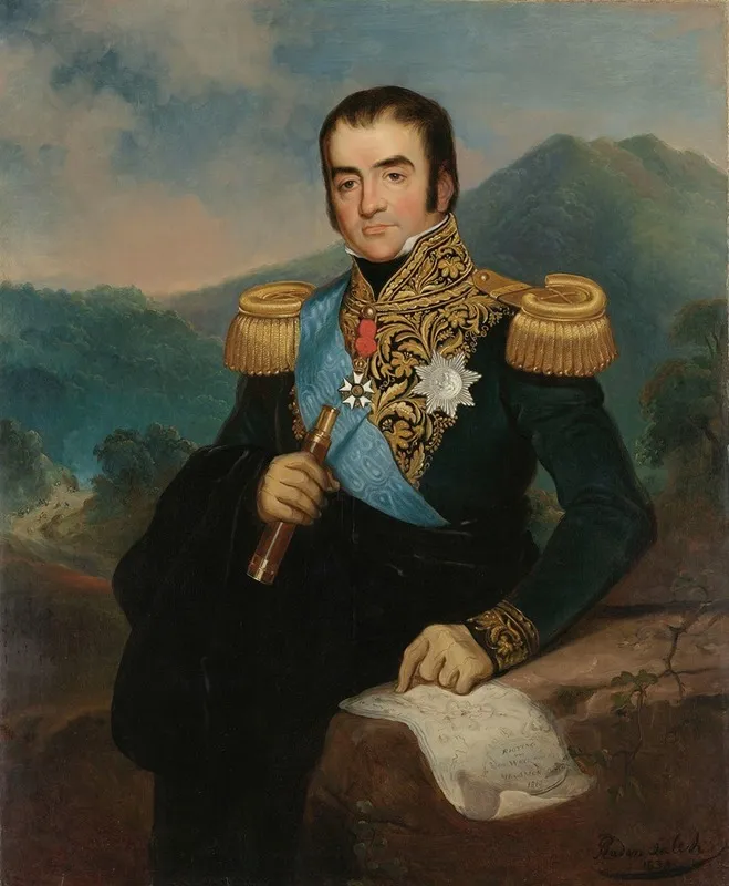 Posthumous Portrait Of Herman Willem Daendels Governor General Of The Dutch East Indies