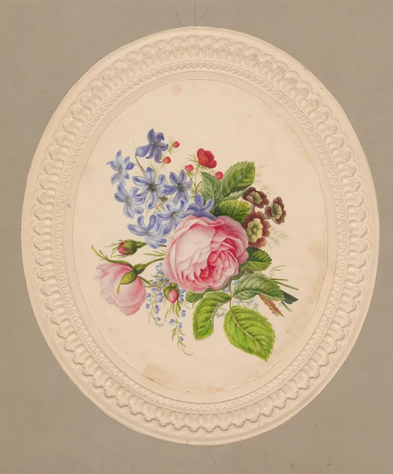 Posy Wall Art by Henryka Beyer - High-Resolution Digital Print