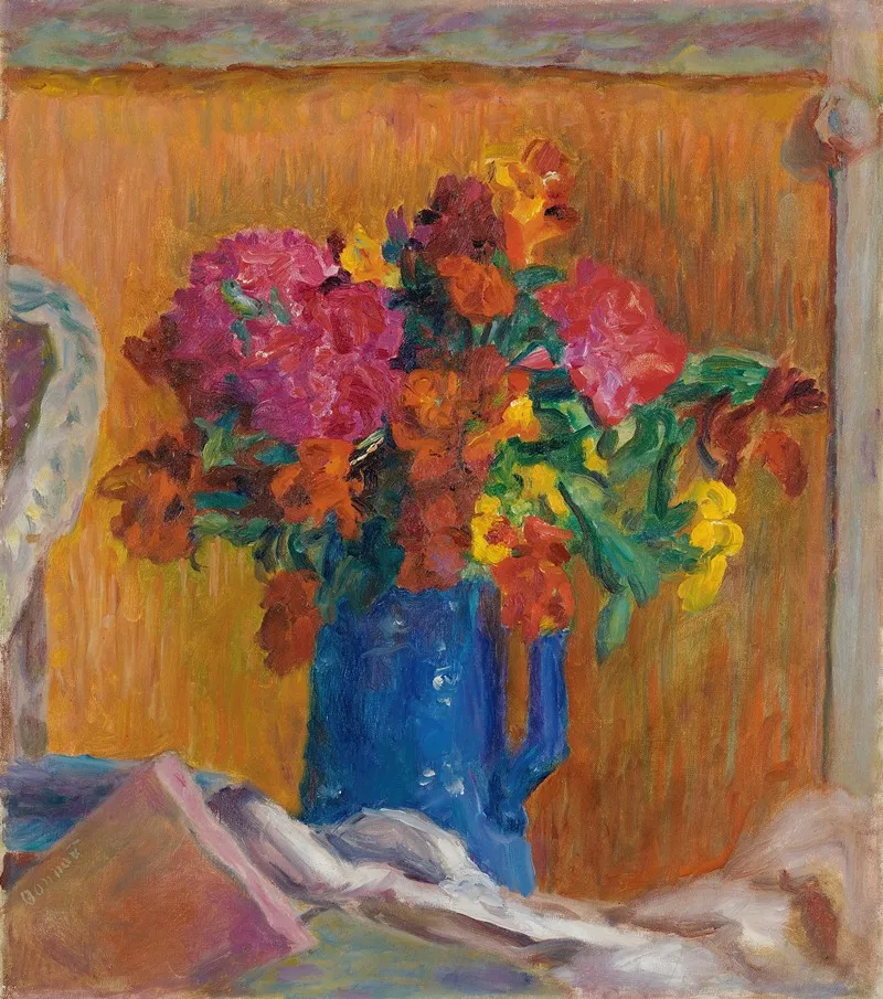 Pot Bleu Wall Art by Pierre Bonnard - High-Resolution Digital Print
