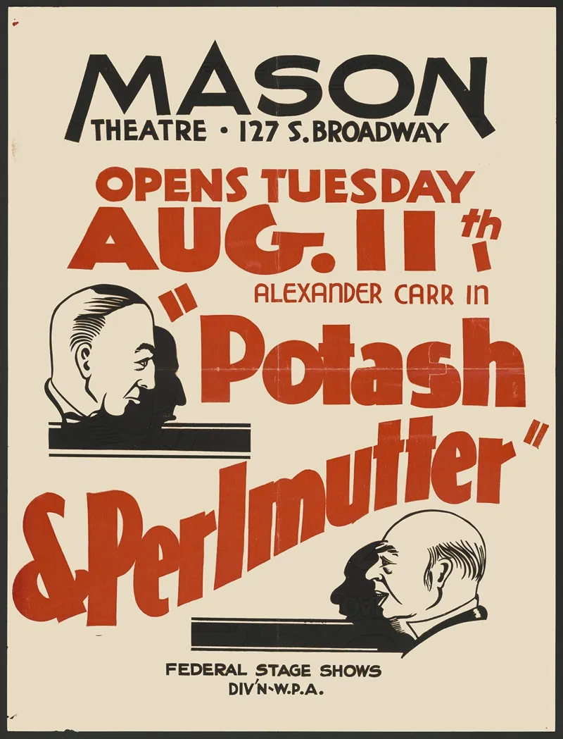 Potash And Perlmutter Wall Art by Anonymous - High-Resolution Digital Print