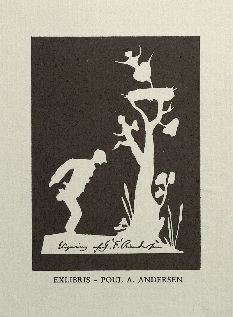 Poul A Andersen Wall Art by Hans Christian Andersen - High-Resolution Digital Print
