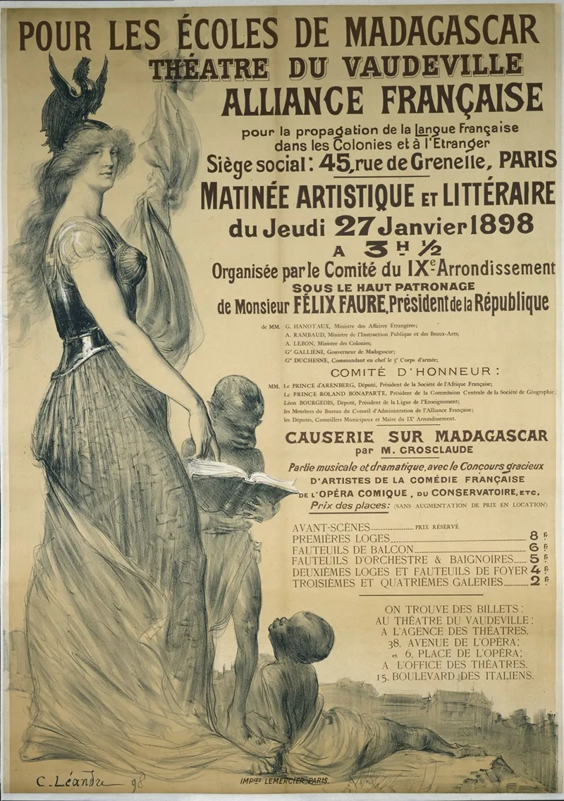 Pour Les Ecoles De Madagascar Theatre Du Vaudeville Alliance Francaise