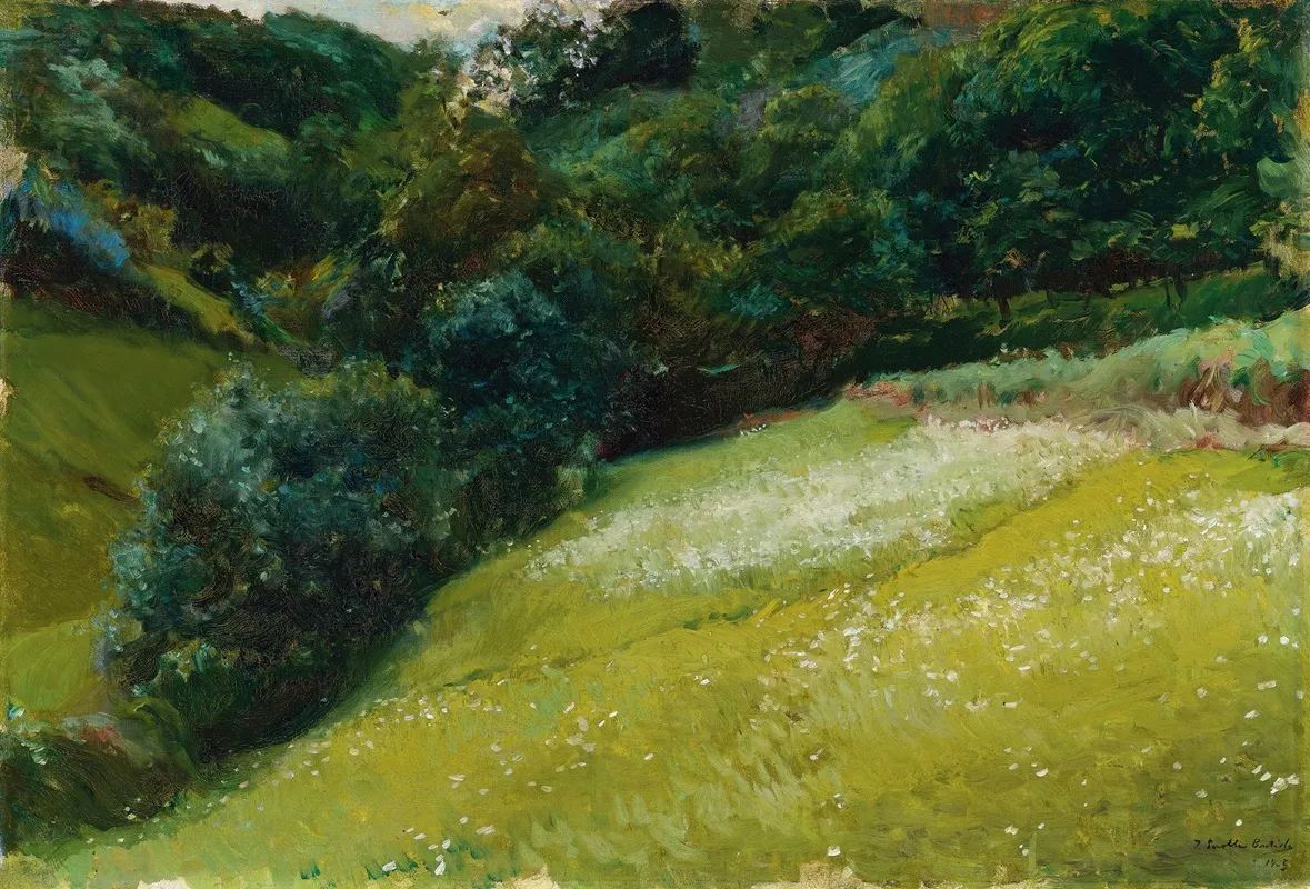 Prado De Asturias San Esteban De Pravia Field In Asturias San Esteban De Pravia