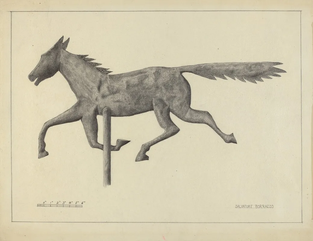 Prairie Horse Weather Vane