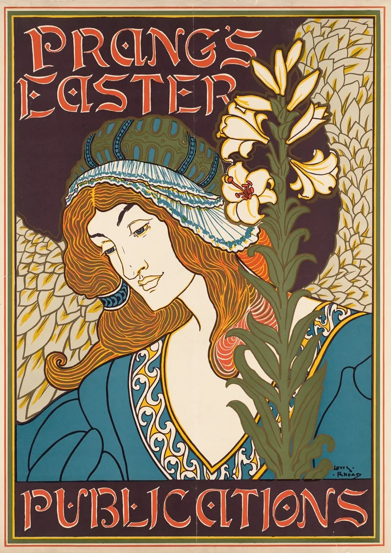 Prangs Easter Publications Wall Art by Louis Rhead - High-Resolution Digital Print