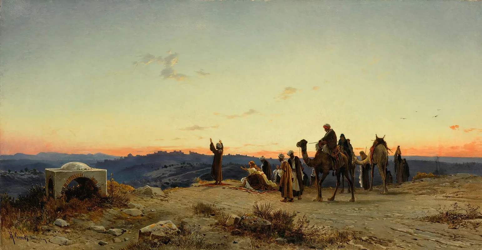 Prayer Before Jerusalem