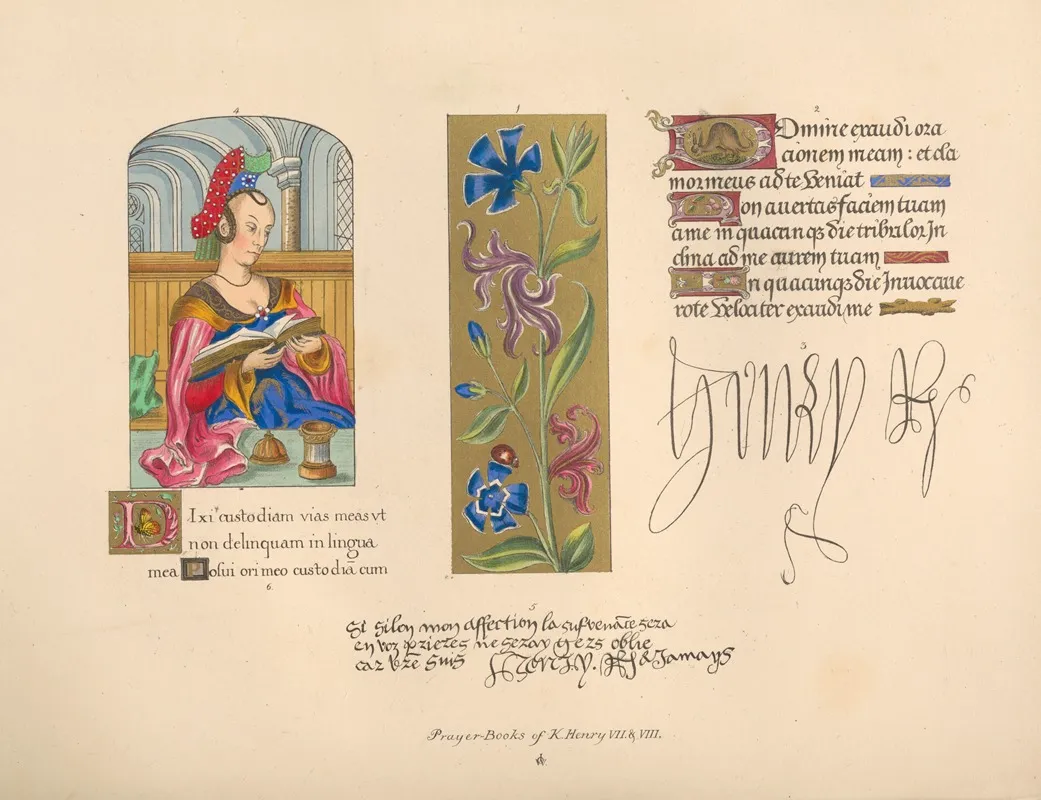 Prayer‎ ‎book‎ ‎of‎ ‎henry‎ ‎vii ‎ ‎and‎ ‎viii Wall Art by John Obadiah Westwood - High-Resolution Digital Print