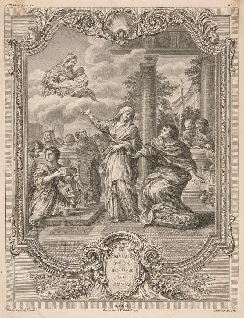Prediction Of The Sibyl Of Cumae Wall Art by François Denis Née - High-Resolution Digital Print