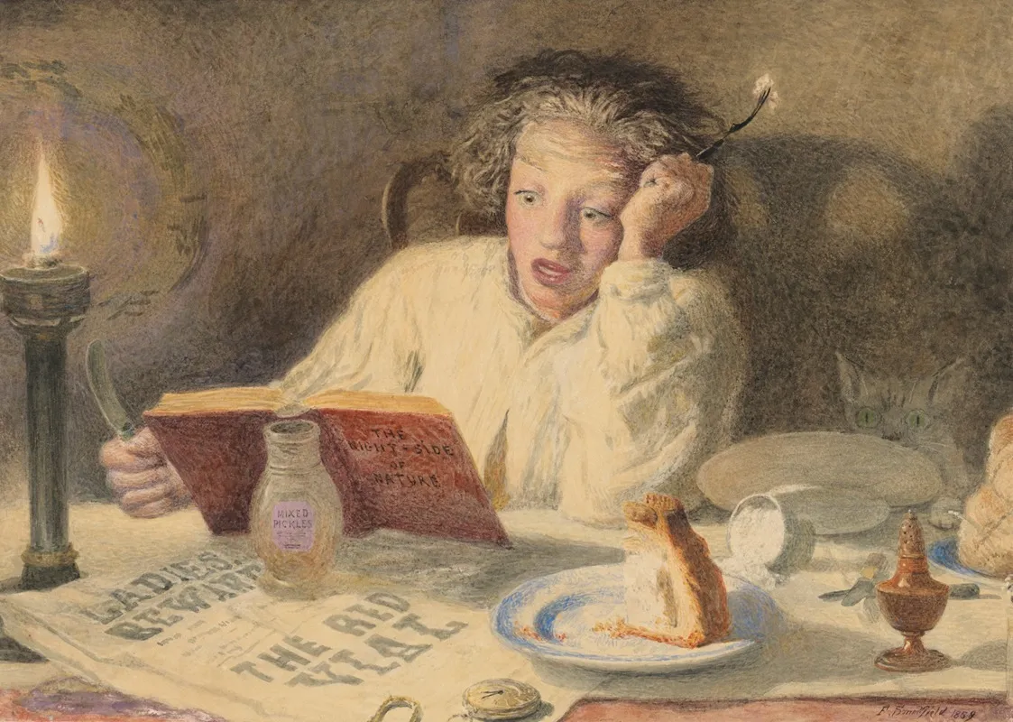 Preparing For A Nightmare Wall Art by Frederick Smallfield - High-Resolution Digital Print