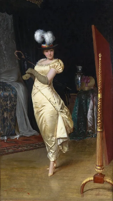 Preparing For The Ball Wall Art by Frédéric Soulacroix - High-Resolution Digital Print