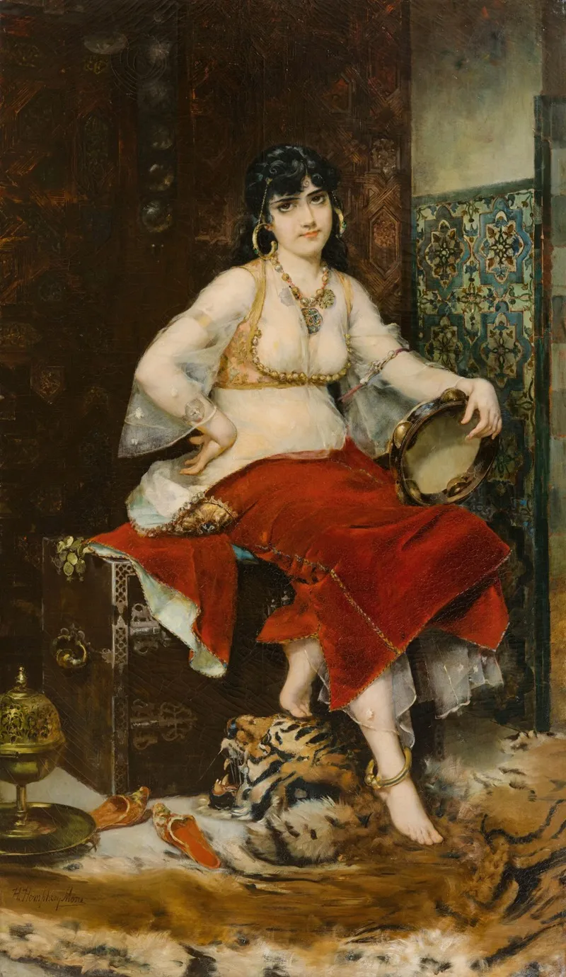 Preparing For The Dance 3 Wall Art by Harry Humphrey Moore - High-Resolution Digital Print