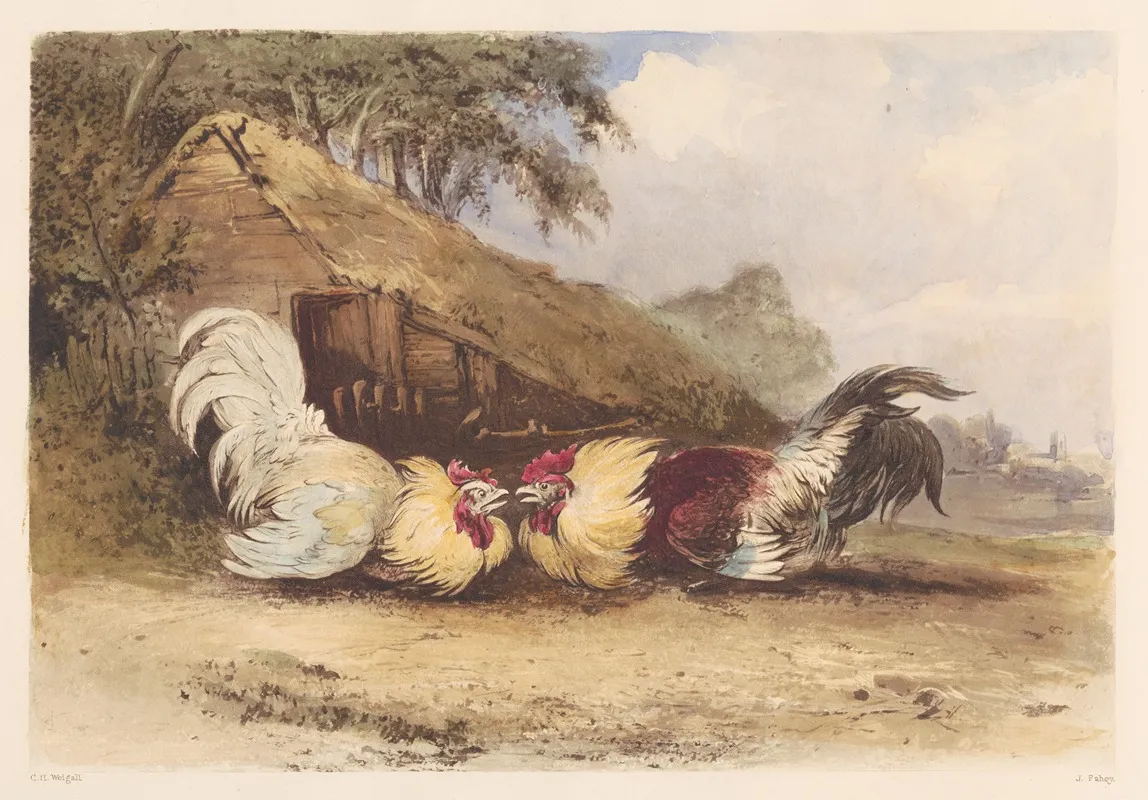 Present Wall Art by Charles Harvey Weigall - High-Resolution Digital Print