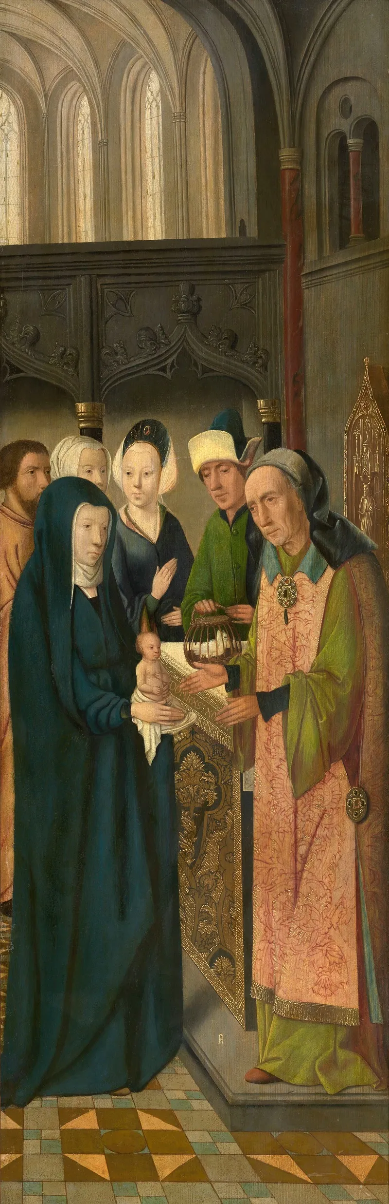 Presentation In The Temple 5 Wall Art by Master of Hoogstraeten - High-Resolution Digital Print
