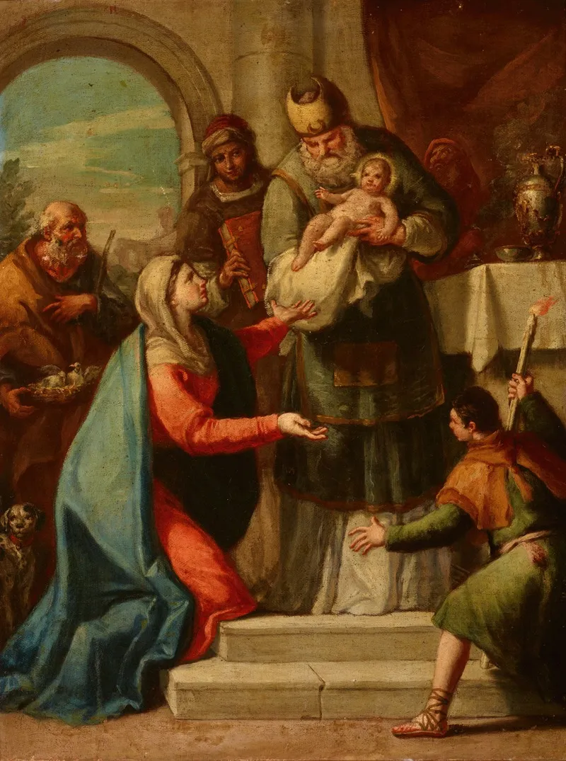 Presentation Of Jesus At The Temple