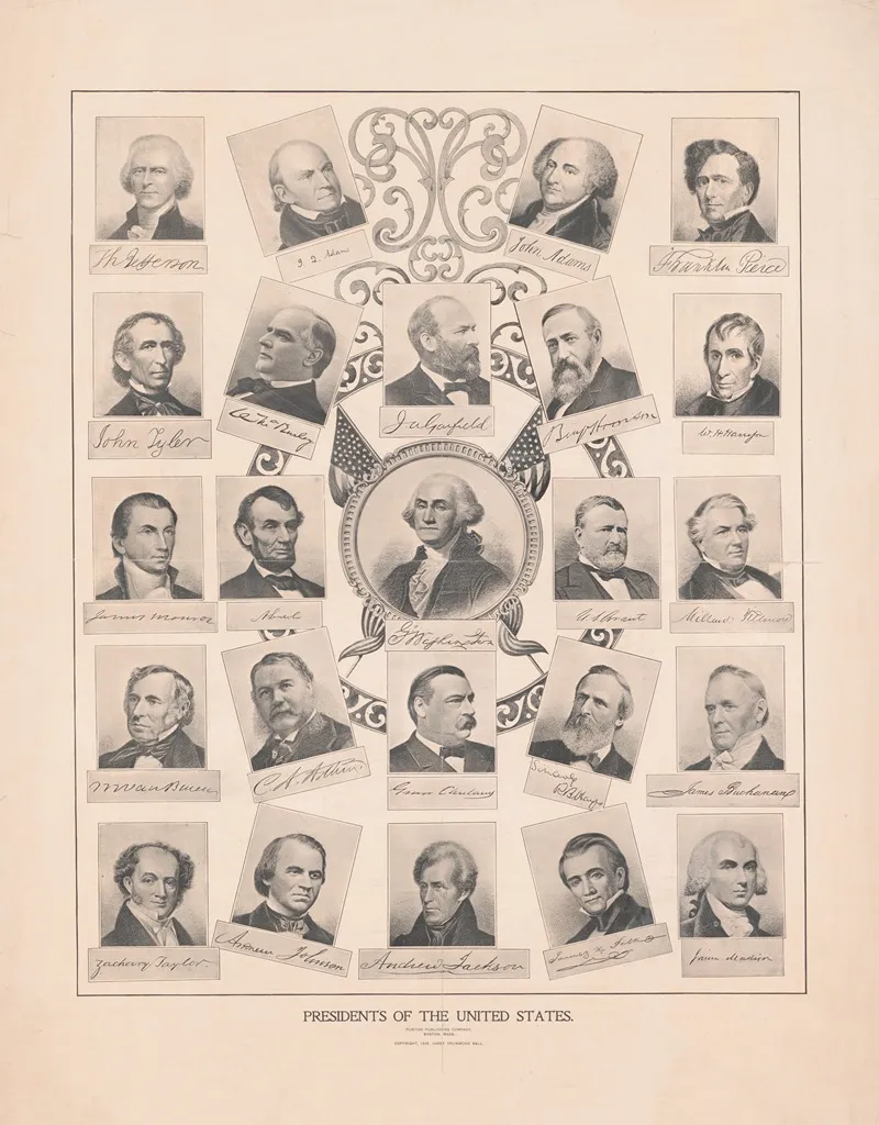 Presidents Of The United States 2 Wall Art by James Drummond Ball - High-Resolution Digital Print