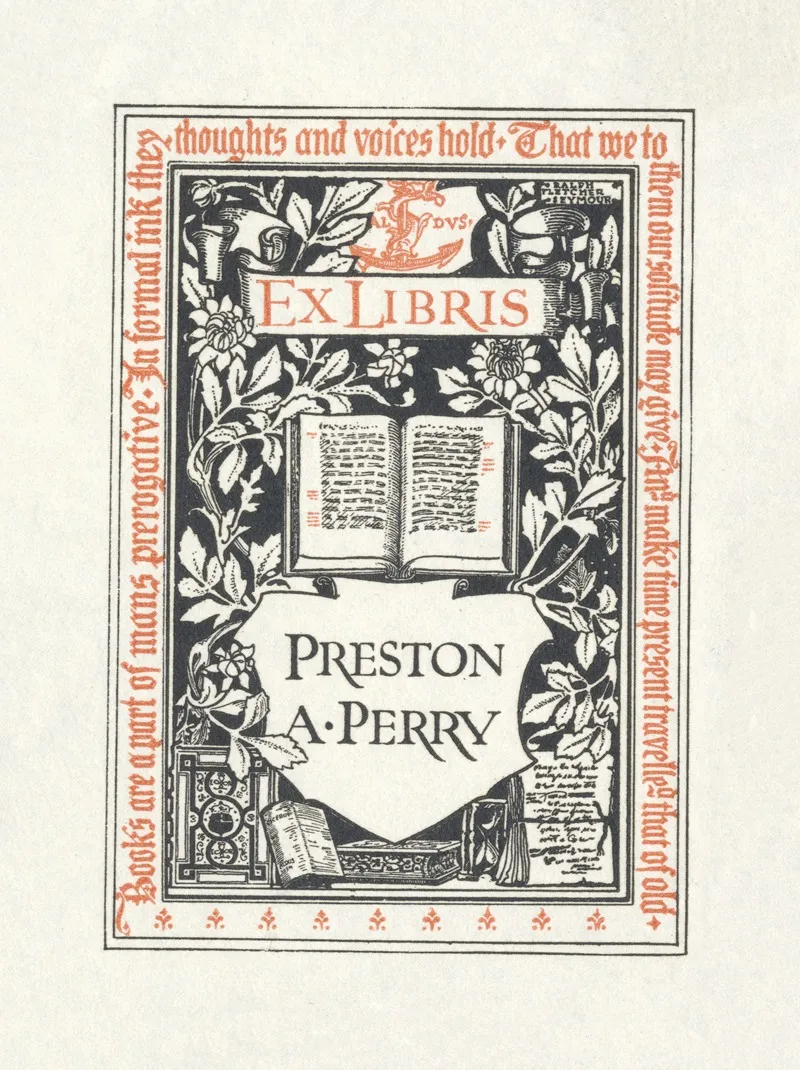 Preston A Perry Wall Art by Ralph Fletcher Seymour - High-Resolution Digital Print