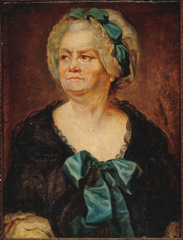 Presumed Portrait Of Madame Ducreux The Artists Mother Wall Art by Joseph Ducreux - High-Resolution Digital Print