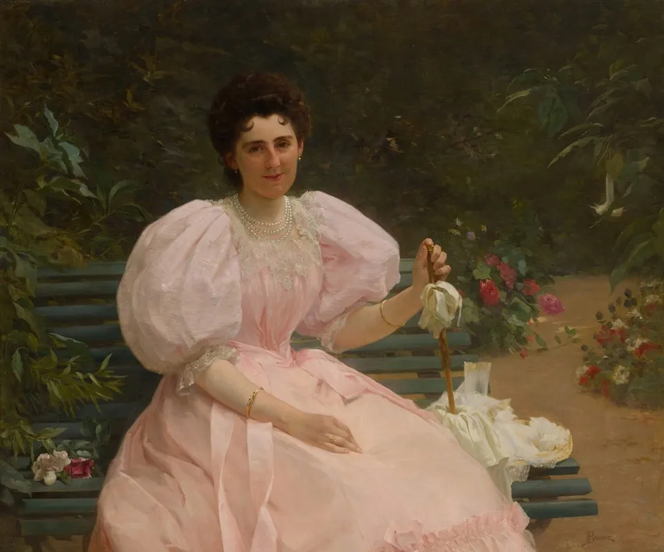 Pretty In Pink 2 Wall Art by Ferdinand Bassot - High-Resolution Digital Print