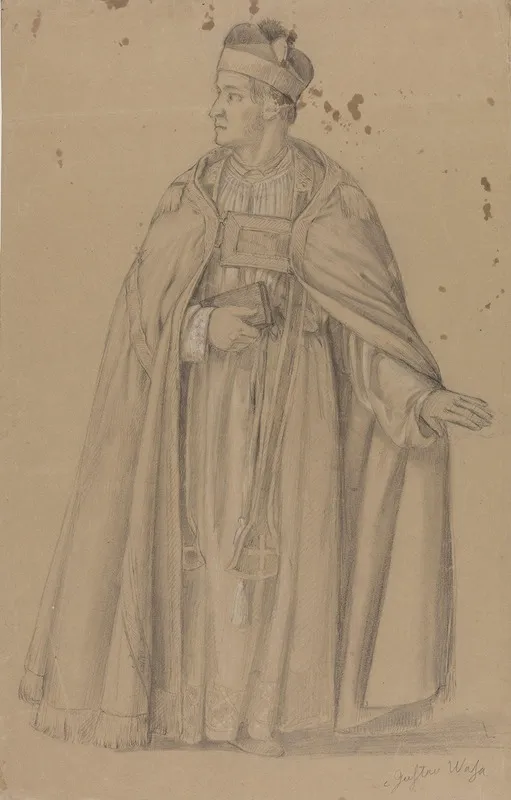 Priest Wall Art by Adolph Tidemand - High-Resolution Digital Print