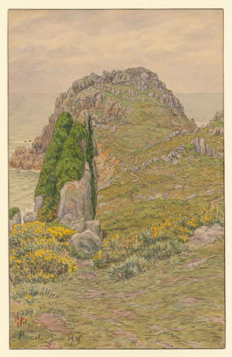 Primel Wall Art by Henri Rivière - High-Resolution Digital Print