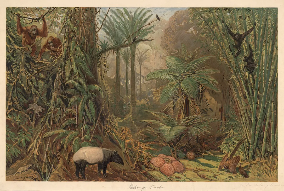 Primeval Forest On Sumatra