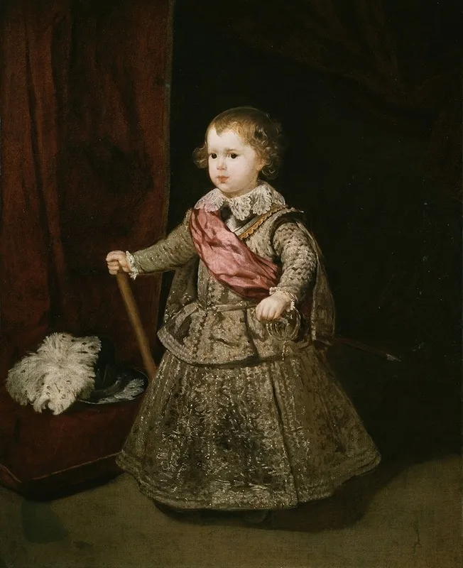 Prince Baltasar Carlos In Silver