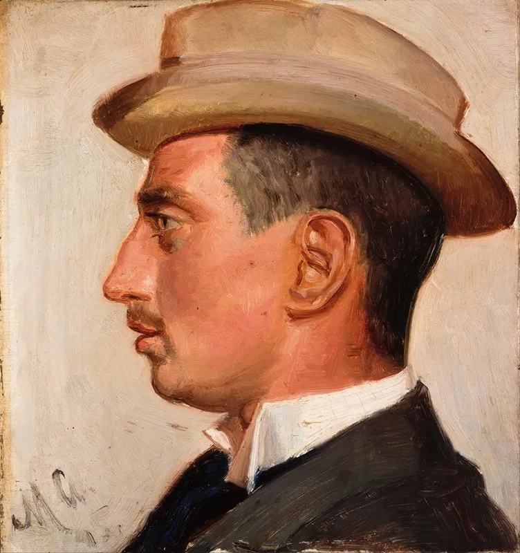 Prince Christian Of Denmark Wall Art by Michael Ancher - High-Resolution Digital Print