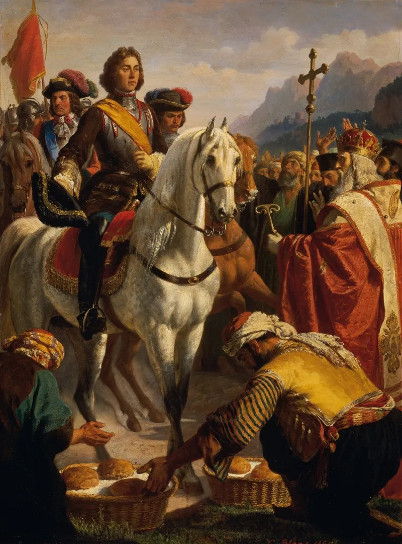 Prince Eugenes Train To Bosnia In 1697