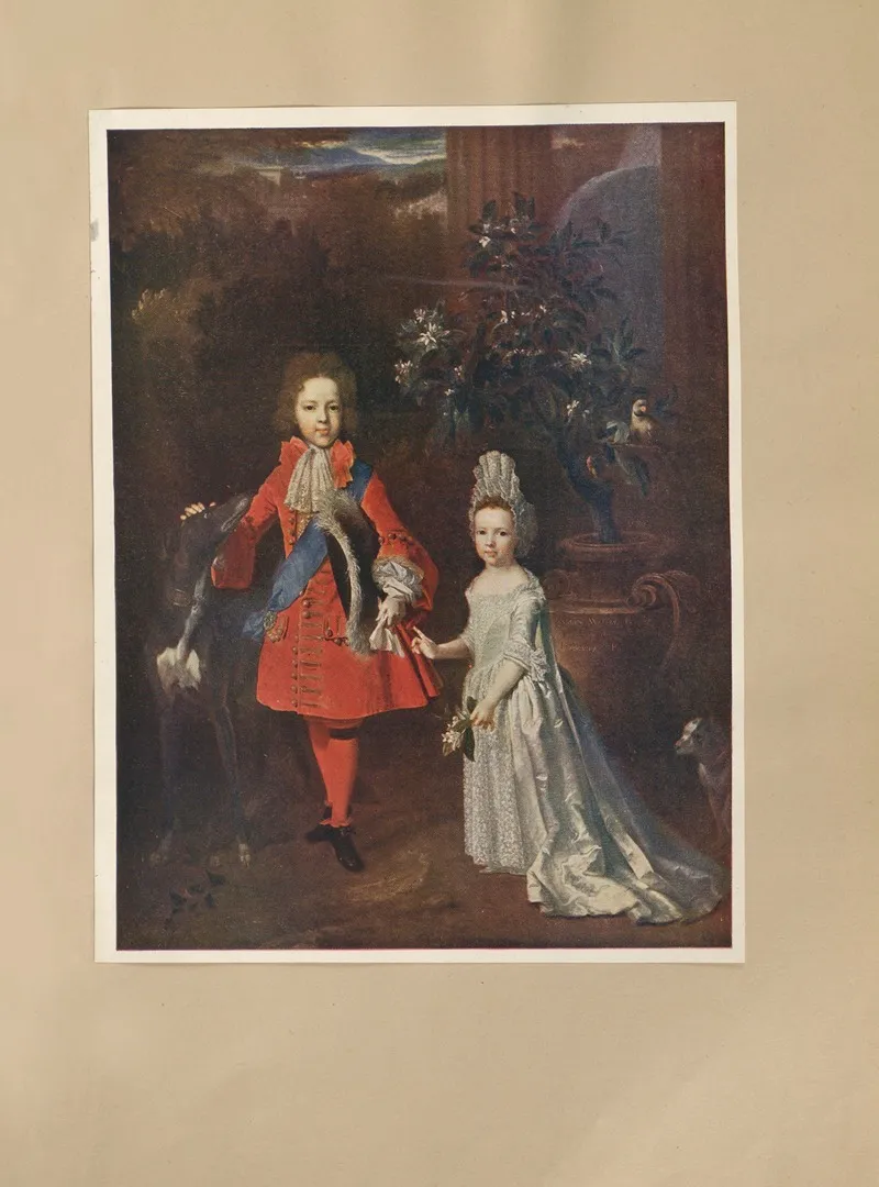 Prince James Stuart And His Sister Princess Louisa As Children Largilliere