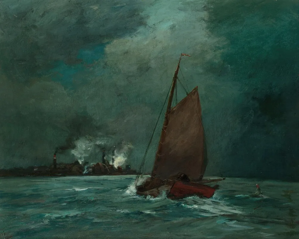 Princes Bay Staten Island Wall Art by Frederick W. Kost - High-Resolution Digital Print